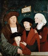 Portrait of the Cuspinian Family bernhard strigel